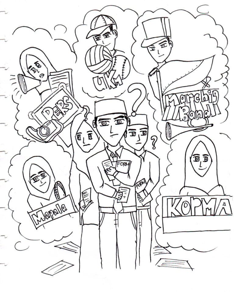 Balada Mahasiswa Saat Kunjungan Stand