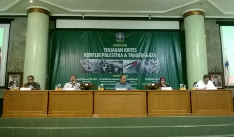 UII Peduli Konflik Palestina dan Tragedi Gaza
