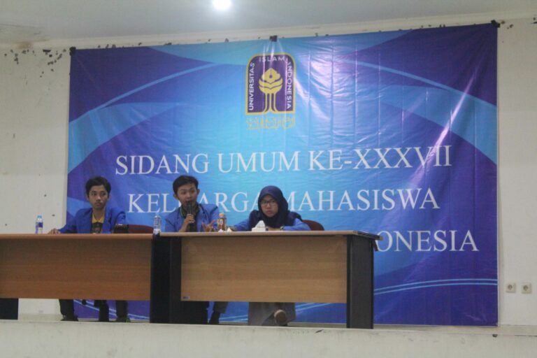 SIDANG UMUM : REPRESENTASI POLITIK ETIS ATAU POLITIK APATIS