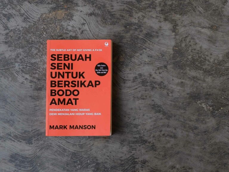 Untuk Kesalahan dan Penderitaan Anda, “Bodo Amat”