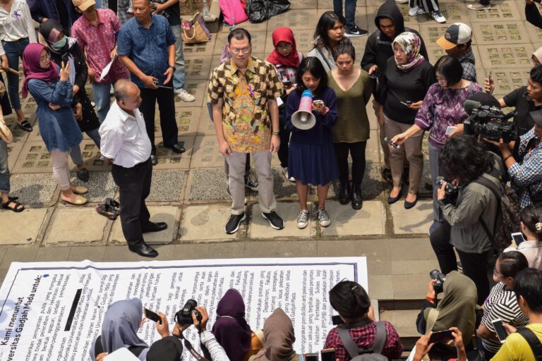 Aksi Dukung Agni dan Penyelesaian Kasusnya