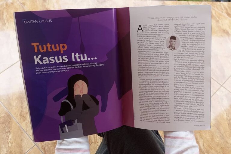 Sembilan Pegiat LPM Lintas Dipanggil Polisi