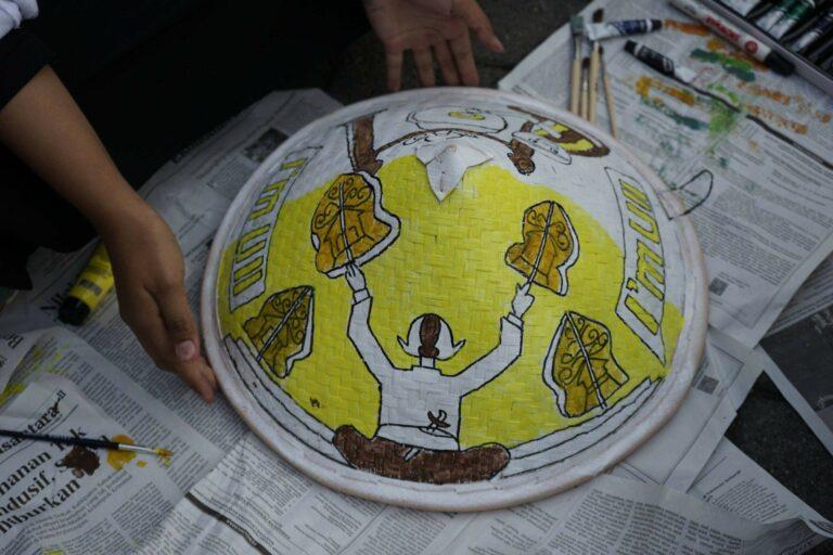 Caping dan Melukis Caping: Bentuk Evaluasi Panitia Pesta 2023