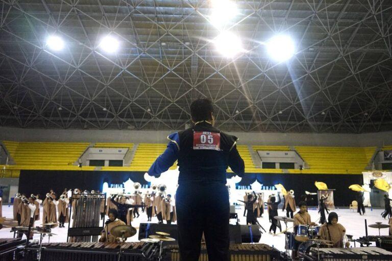 Tampil Apik, MB UII pada Kejuaraan Marching Band Piala Raja Hamengkubuwono Cup 2024